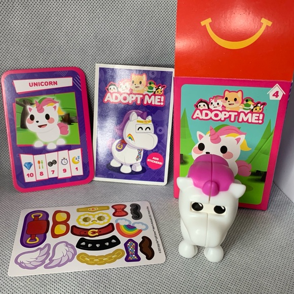 3/$10 McDonald’s Adopt Me - A Unicorn - #4 - Picture 3 of 5